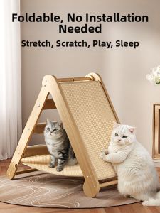 MOLLYBOX | Cột Cào Mèo Bền Không Bụi Hình Tam Giác