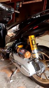 Cover shock belakang beat scoopy vario Genio mio sporty fazio nex spin - cover shock belakang matic