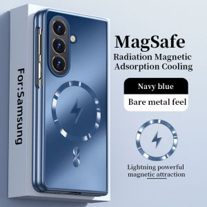 szhaiyu | Plating Matte for Magsafe Magnetic Case for Samsung Galaxy Z Fold 8 Ultra 7 6 5 4 3 Wireless Charging Shockproof Protector Cover