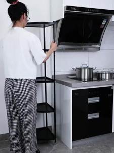 MOLORE | Stainless Steel Corner Bathroom Shelf Storage Rack