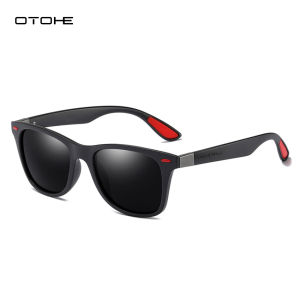 OTOHE Men Sunglasses Polarized Sunglasses UV400 Sunglasses Day Night Dual Use Safety Driving Night Vision Eyewear Light Weight TR Sport Sun Glasses with Free bag for Men Women
