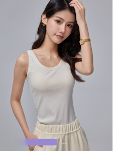 เสื้อชั้นในโยคะไร้สาย Onebeauty ทรงพื้นฐานสำหรับทุกฤดูกาล พร้อมแผ่นเสริมหน้าอก ระบายอากาศได้ดี ยืดหยุ่นสูง ผ้าฝ้ายผสมโพลีเอสเตอร์