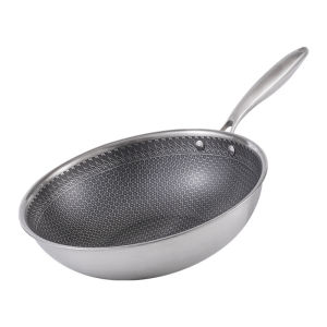 Triple Layer Steel Non-Stick Fume-Reducing Fry Pan