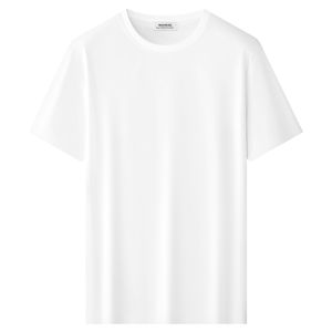 Áo thun MiiOW Cat Person nam làm bằng cotton ammonia cổ tròn tay ngắn thoáng khí không đường may