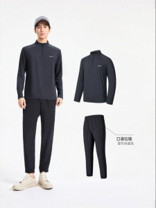 Erke | Quick Drying Running Fitness Suit Summer Long Sleeve T-shirt