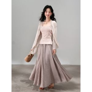 Traditional Chinese Style Sun Protection Outfit Women Set