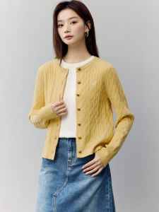 INMAN | Áo Cardigan Dệt Kim Phong Cách Old Money Cho Nữ