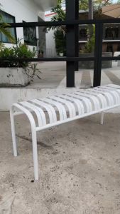 sawadeecraft  ม้านั่งเหล็กยาว 1 เมตร พร้อมจัดส่ง