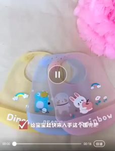 Transparent Silicone Baby Bib: A Spillproof Solution