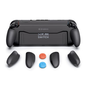 Ergonomic Silicone Grip for Nintendo Switch 2 2025 Non-Slip Replaceable 3 Sizes Grip Shell Dock Kickstand Friendly Handheld Gami