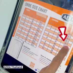 รองเท้า ADDA 5303-M1(7-10) สำหรับการเดินทางที่ทนทานและสนับสนุนการดูแล