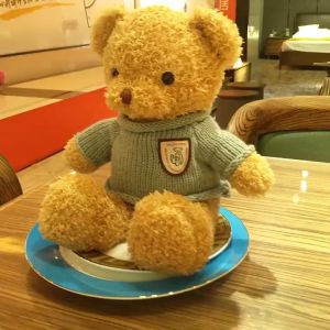 Gấu bông teddy thú nhồi bông mặc áo dễ thương