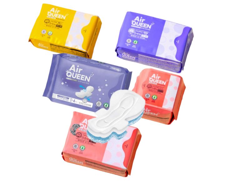 KOREA AIRQUEEN NANO BREAT ORGANIC SANITARY PADS , MADE IN KOREA Lazada PH
