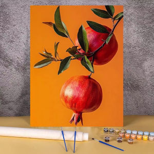 Fruits Landscape Painting By Numbers On Canvas Diy Digital Modular Picture With Paint Coloring By Number For Bedroom Wall Decor