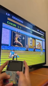 M500 Mini Retro Handheld Game Console | 500 in 1 Games| G5-2 Players| 3" TFT Screen| 128Mb| 800mAh Rechargeable Battery