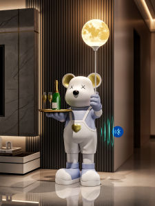 ZHISHUGE | Instagram Style Violent Bear Plush Figure Photograph Prop