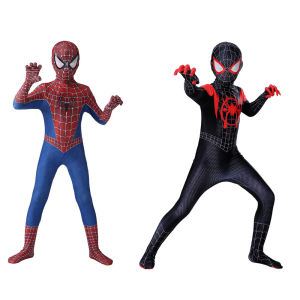 Spider-Man Body SuitSuperhero Remy Tony Miless Clothing Heros Expedition Adult/Child Halloween Cosplay Costume