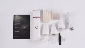 💖สุดเงียบ ป้องกันกังวล💖ที่ตัดขนหมา 4in1ชุดอุปกรณ์ตัดขนสุนัข ที่ตัดขนแมว ที่ตัดขนสุนัข โกนขนแมว