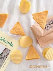 Creative Adorable Kitchen Sealing Clamp Snack Potato Chip Clip Document Folder Organizer Plastic Material Living Room Use