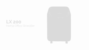 Fellowes Powershred® LX200 Mini Cut Shredder