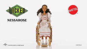 Mattel Wicked Ozdust Ballroom Doll Nessarose Fashion Doll With Removable Fashions & Accessories