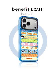 Cartoon Tape Decoration Ice Glacier Pattern Anti-drop Magnetic iPhone Case