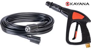 KAYANA ของแท้ สายไฮดรอลิค สายฉีดน้ำแรงดันสูง แบบเบา ยาว 15 เมตร พร้อมปืนฉีดน้ำแรงดันสูง SET สุดคุ้ม คุ้มค่า