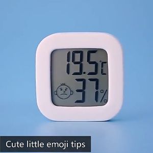 Digital Thermo Hygrometer - Indoor Humidity Meter Electronic Indoor Sensor For Home Kitchen Room