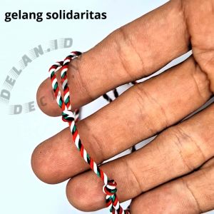 Gelang Palestina Gelang tali 4 warna Gelang solidaritas