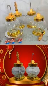 Bình Rót Ruou Tiểu Đồng Tử - Cảm Ứng - Sang Trọng Thủy Tinh 27 Lít