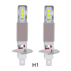 Bóng Đèn Pha Ô Tô LED H3 20000LM 6000K Trắng Mini 1:1 Cắm Là Chạy Không Quạt 2525 CSP Đèn Sương Mù DRL 12V 24V Phù Hợp Đa Năng
