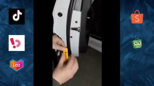 Stiker Reflektif Pintu Mobil Pick Up Truk Original Isi4