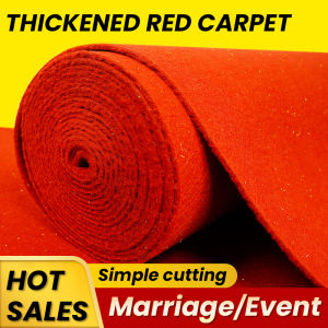 1.5M x 3M Red Carpet Wedding Carpet Custom Length Aisle Runner Indoor Outdoor Decoration Carpet Event Party Wedding Rug
