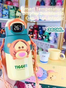 Disney | Double Lid Smart Temperature Display Thermal Water Bottle