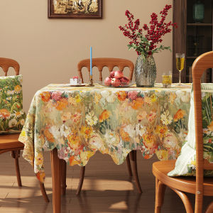 YINSHANG | Rustic Style Waterproof Tablecloth