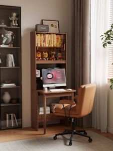 DONGMU | Foldable Expandable Space-saving Bookshelf Desk