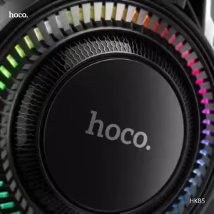 HOCO HK85 หูฟังเกมมิ่ง ไฟ RGB ลำโพง 40mm ไมค์ชัด เบสแน่น เสียบสาย USB หูฟังครอบหู หูฟังเล่นเกม