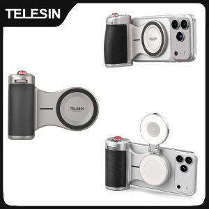 TELESIN | TELESIN Master Magnetic Smart Phone Camera Shoot Hand Grip Holder Shooting Aid Remote Control Handle for Iphone HUAWEI SAMSUNG