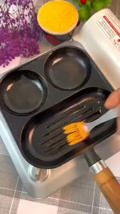 MLADEN Kitchen Egg Steak Frying Pan Nonstick Pancake Pans Suitable for Gas Stove Induction Cooker