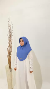 Kiswah - Paket Usaha ISI 10 PCS Hijab Hamidah Pad Tebal Kerudung Pet Tebal Nyaman Panjang Tebal Variasi Bergo Instan Simple