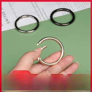 Removable Metal Ring Buckle Spring Circle Open Bag Strap Buckle Key Ring Accessory Home Fabric Sewing DIY Parts And Accessories
