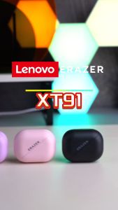 Tai Nghe Không Dây Lenovo XT91 TC02 Pro Tai Nghe Trong Tai Bluetooth 5.4 Tai Nghe True Wireless Chống Nước Âm Trầm Sâu Tuyệt Vời Tích Hợp Micro Cho Huawei Xiaomi iPhone Samsung Oppo