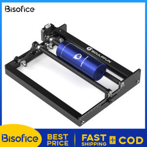 SCULPFUN Laser Rotary Roller Laser Engraver Y-axis Rotary Roller 360° Rotating for 6-150mm Different Engraving Diameter for Laser Engraving Cylindrical Objects Cans