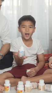 ไฟโตคิดส์ กิฟฟารีน เด็กไม่กินผัก วิตามิน ซี อาหารเสริมสำหรับเด็ก เสริมภูมิ มีใยอาหาร | Giffarine Phyto-Kids