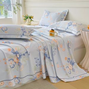 WUYINLIANGPIN | Bộ Drap Giường Mùa Hè Mới Cotton Đơn
