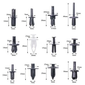 Car Clip Bumper Kereta Control Car Clip Trim Set myvi Car Push Stud Rivet Bumper Door Panel Holder Car Accessories