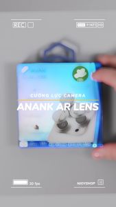 Bộ Vòng Cường Lực Bảo Vệ Camera Anank AR Chống Trầy Xước Màu Nguyên Bản Cho iPhone 13 14 15 16 17 Pro Max Njoyshop