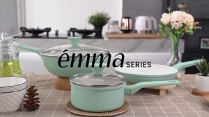 Numan Panci Susu 16 cm dengan Tutup Kaca Emma Series