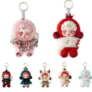 SP mùa đông giao hưởng loạt Vinyl búp bê vải nhung Mô hình nhân vật đồ chơi nhồi bông Charm Gắn Túi Móc chìa khóa quà tặng