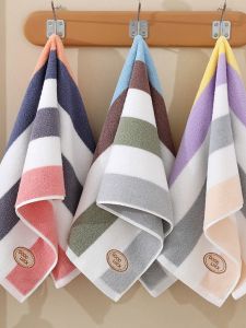 Khăn Mặt Cotton Nguyên Chất Dày Mềm Mại Thấm Hút Cho Cặp Đôi Nam Nữ Sinh Viên Sinh Viên Dùng Tại Nhà Khăn Mặt